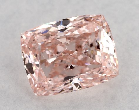 IGI 0.44 Carat Fancy Intense Pink-VS1 Cushion Modified Cut Lab-Grown Diamond